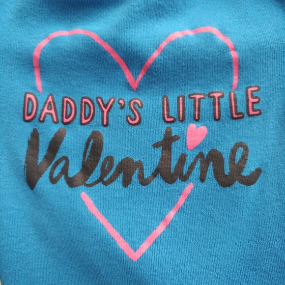 5/$20 Baby girl valentine dad onesie 6-12 months - Picture 2 of 11